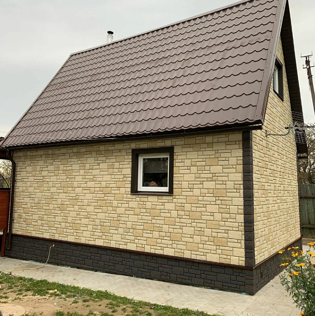 Фасадная панель Docke BURG Песчаный